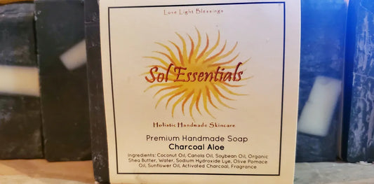 Charcoal Aloe Soap