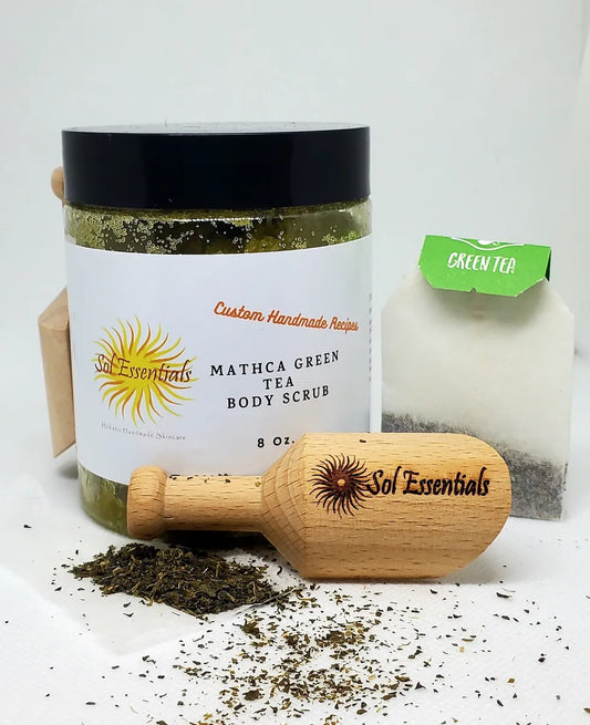 MATCHA GREEN TEA SCRUB 🍵✨