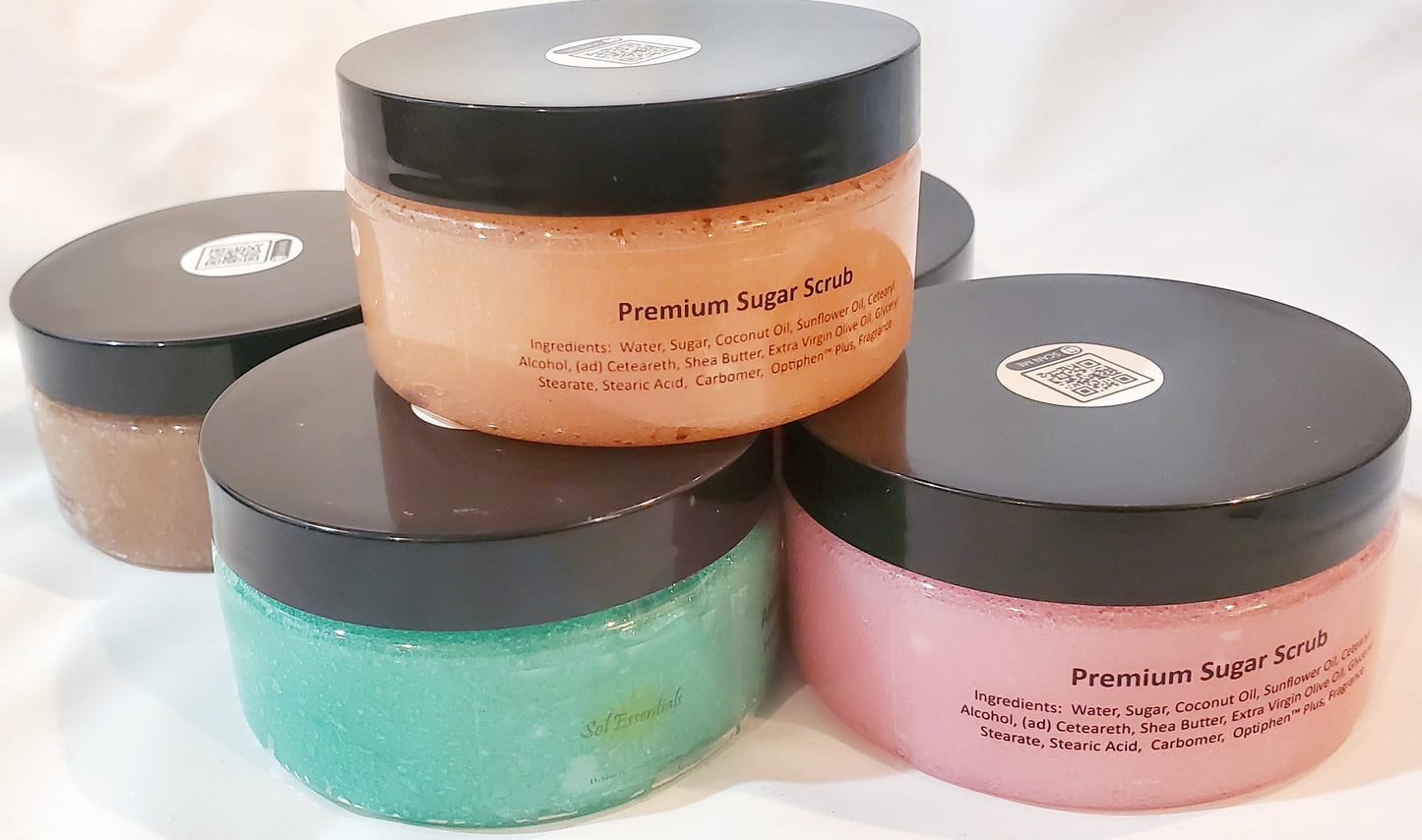 All-Natural Sugar Scrubs