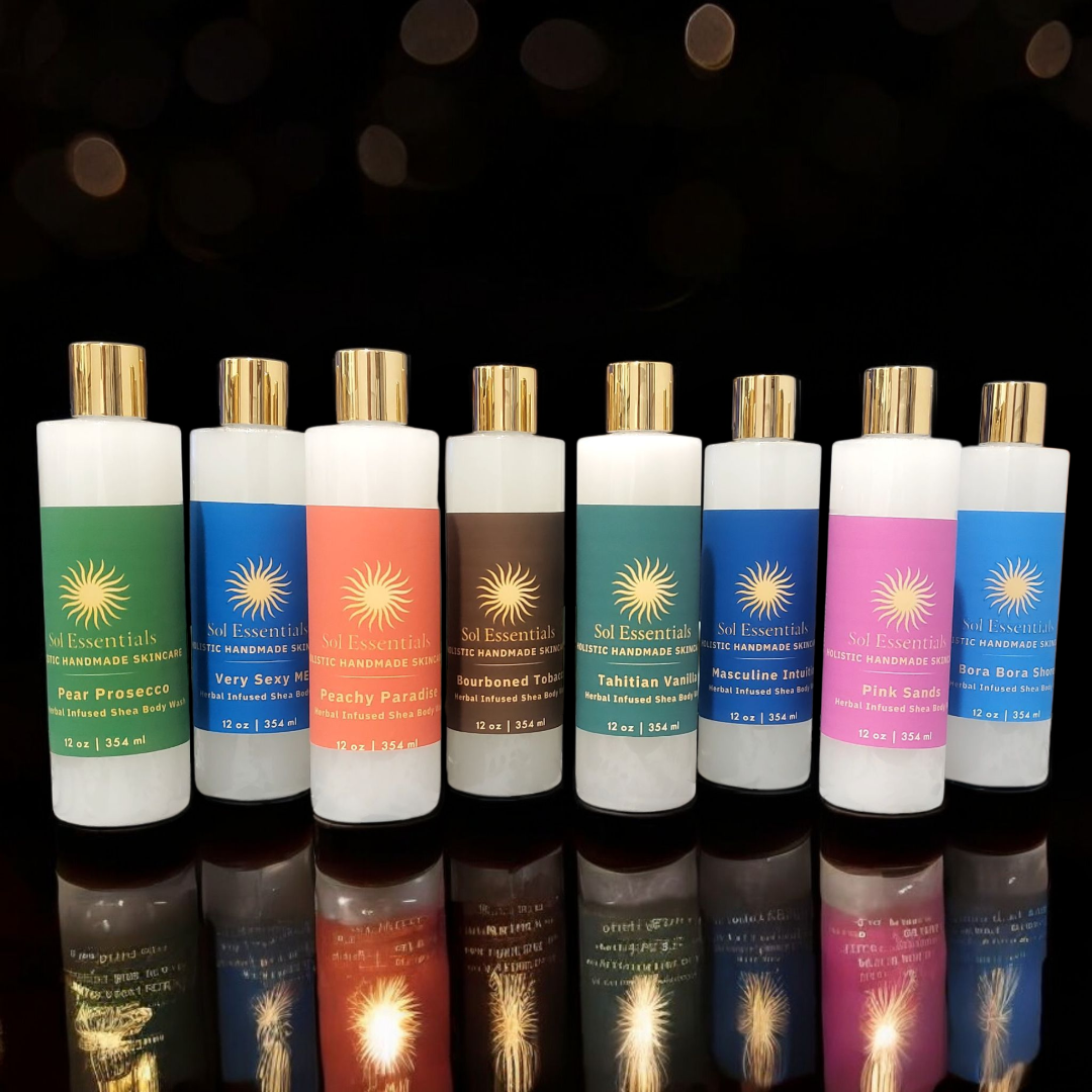 Sol Essentials Body Wash Collection – Love, Light & Luxury in Every Drop