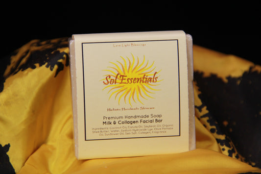 Milk and Collagen Facial Soap