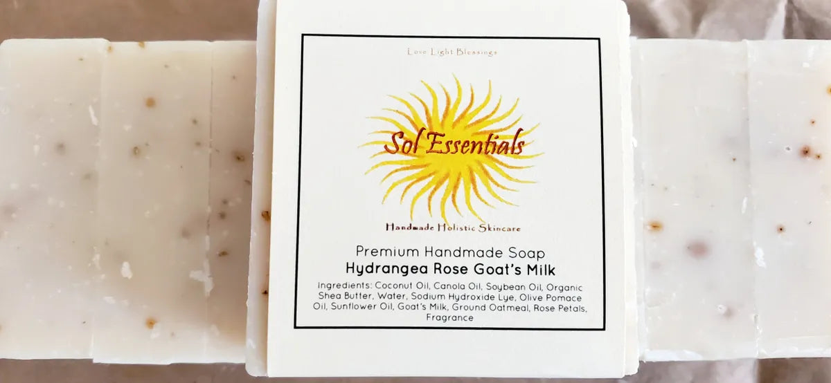 Hydrangea Rose Goat's Milk Soap – Luxurious, Hydrating & Floral