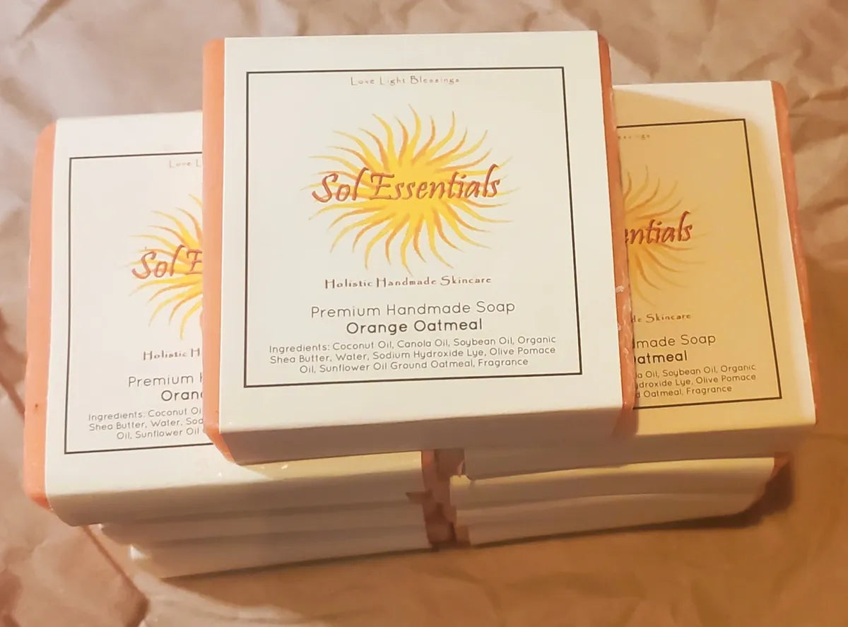 Orange Oatmeal Soap