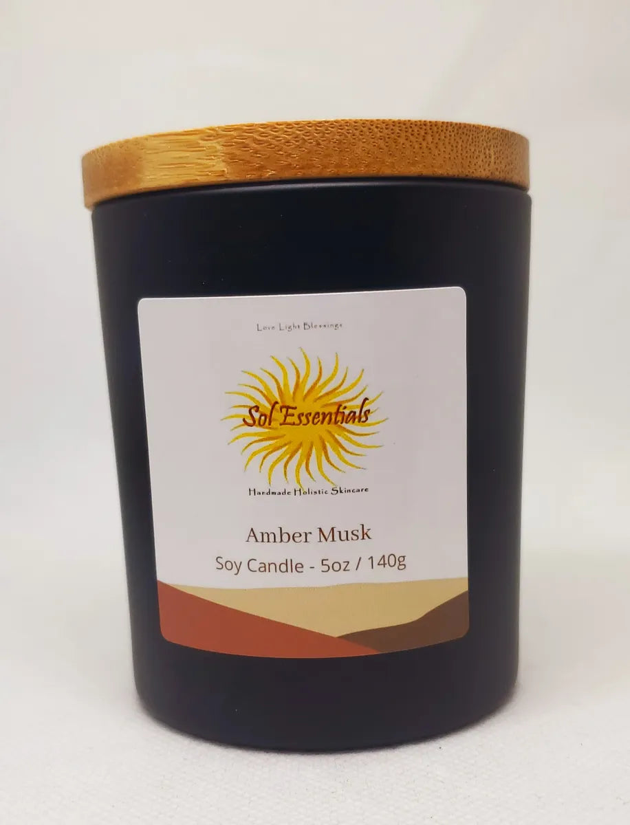 Amber Musk Candle