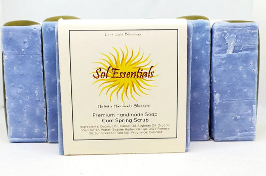 Cool Spring Scrub Soap