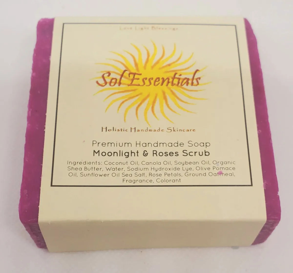 Moonlight & Roses Scrub Soap