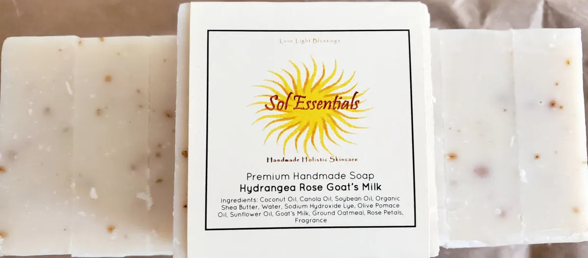 Hydrangea Rose Goat's Milk Soap – Luxurious, Hydrating & Floral